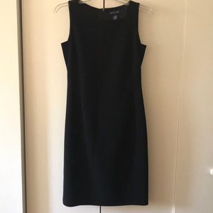 Black Ann Taylor classic cocktail dress